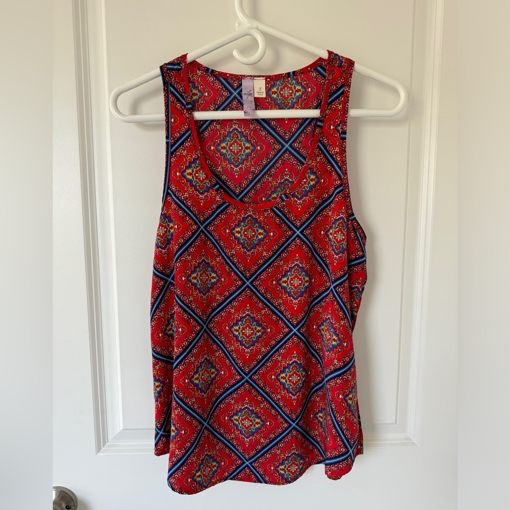 Francesca’s Alya Red Tank